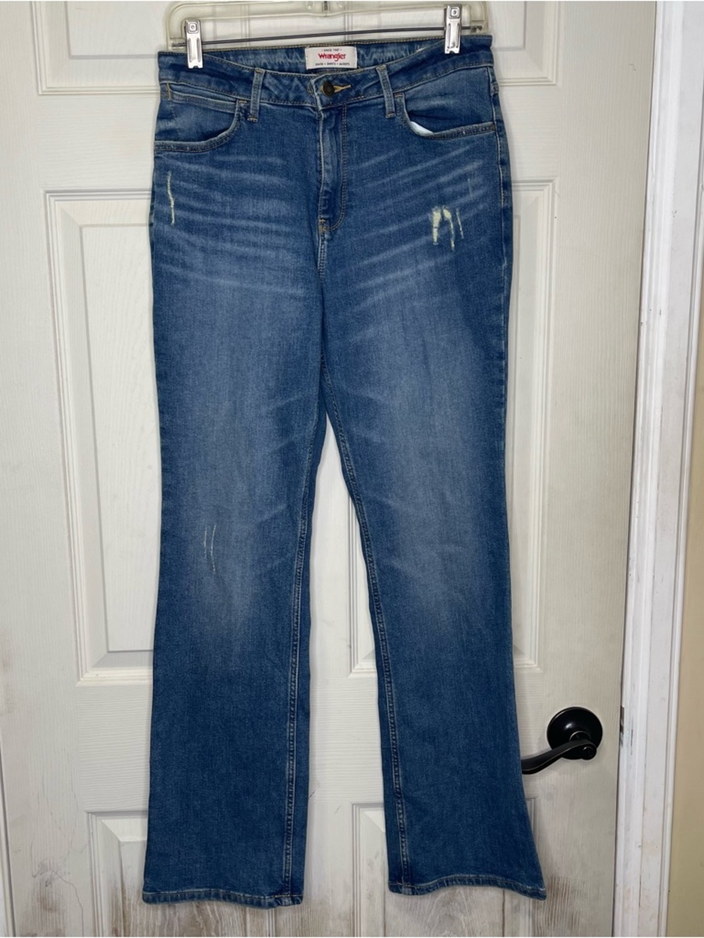 Wrangler Womens Denim High Rise Bold Boot Jean Sz 6